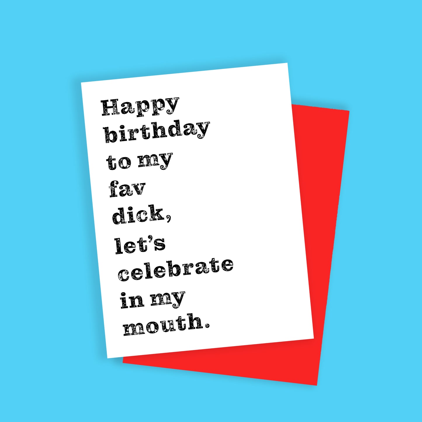 Happy birthday to my fav dick